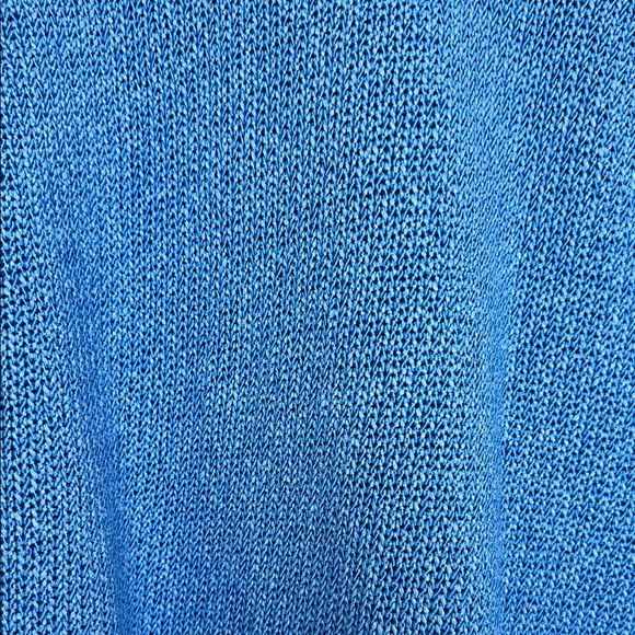 J. McLaughlin Blue Sleeveless Knit Sweater Vest M - Picture 3 of 6